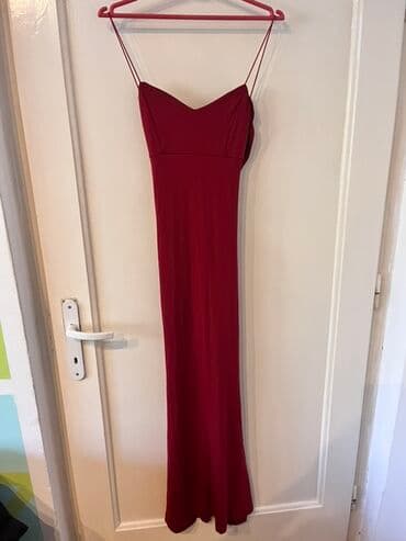 teddy kaput h m: M, color - Burgundy, Evening, With the straps — 1