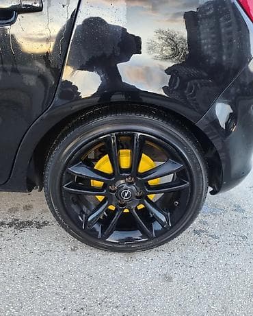 parking barijere cena: Alu felne 17" za Opel (originalni Opel centri), crne visokog sjaja sa — 2
