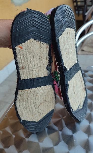 zenske papuce zara: Gazište 24,5 cm odgovara broju 38, na espadrilama naznačena vel 40 — 2