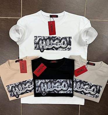 roze odelo: T-shirt Hugo Boss — 10