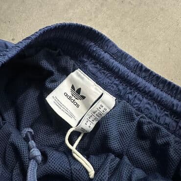ellesse trenerka: Sweatpants, M (EU 50), Adidas, color - Blue, Microfibre — 4