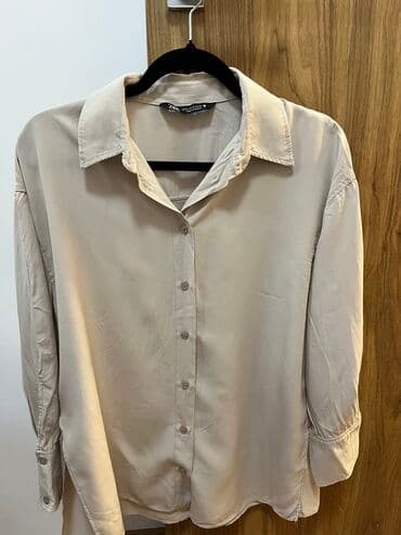 luna bluze: Zara, XS, bоја - Bež — 2