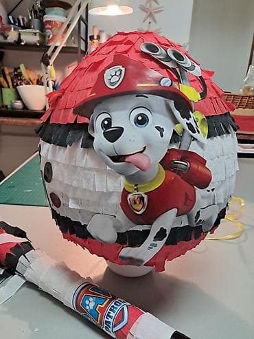 slavski komplet: Praznična piñata kugla – tematske dekoracije za dečije proslave - — 3