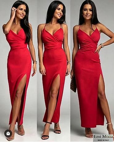 shooter haljina: Elegantna maxi haljina na tanke bretele –
2000 din
S M L — 1