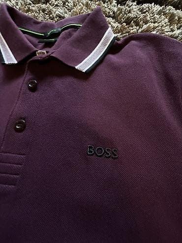 icon majica: Men's T-shirt Boss, bоја - Bordo — 2