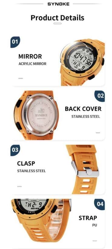 satovi fossil ženski: Sport watch, Male — 9