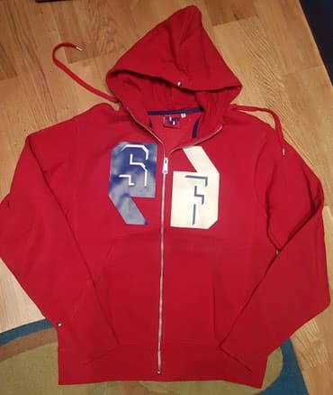 muške zimske jakne c a: Sneaker Freak - crvena komplet trenerka. Gornji deo na rajsfeslus sa — 7