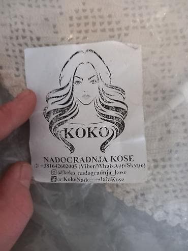 canda c: Duga perika – pastelno roze ombré - Boja: svetloružičasta sa tamnijim — 4