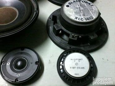 stara singer masina cena: Blaunpukt-6 zvucnika-4 skretnice-daska; sve ispravno -basovi 8 — 9