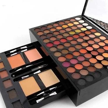 Šminka: MISS ROSE profesionalni make-up set – kompletna paleta za lice i oči — 4