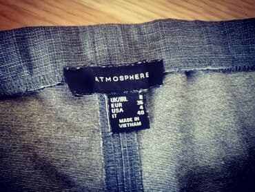 crna plisirana suknja kombinacije: S (EU 36), Mini, bоја - Svetloplava — 2