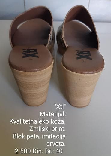 tiffany royal collection cena: Xti ženske klompe/sandale - Materijal: kvalitetna eko koža - Uzorak — 7