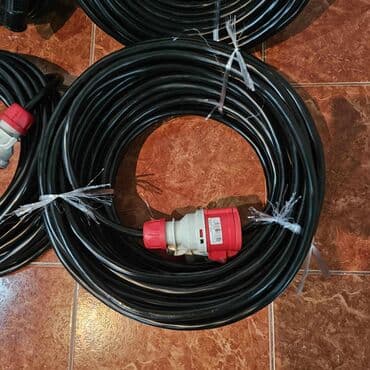 detektor kablova u zidu: NEMACKI KABLOVI 5X2.5 TROFAZNI klasicne uticnice : 20m 6000 din — 3