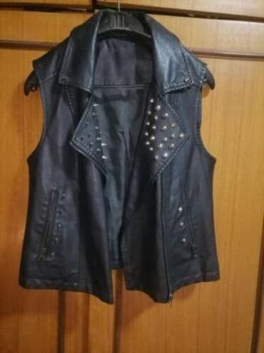 haljinicu elasticna je prilagodjava se telu c: M (EU 38), Faux leather, color - Black — 1