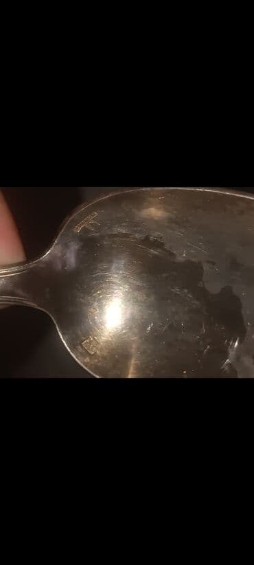 casio stari satovi: Stari escajg – set kašika i viljuška, klasičan dizajn sa reljefnim — 1