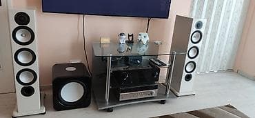 mrežice za zvučnike: Monitor Audio Silver RX8, bela klavir lak boja Drajveri, kabineti i — 5