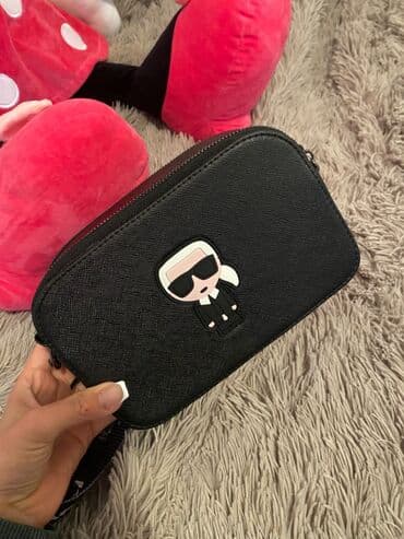 desigual torbe: Karl Lagerfeld niva torba preslatka akcija 3000 din plus poklon gratis — 1