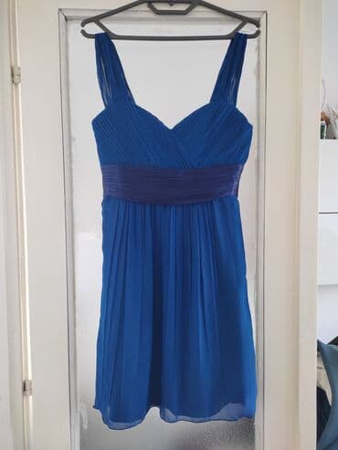 suknje na preklop: M (EU 38), color - Blue, Evening, With the straps — 4