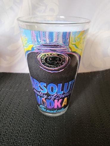soljice za espreso: Case za zestoko pice kol.Andy Warhol iz 80ih. Case Italija Bormioli — 7