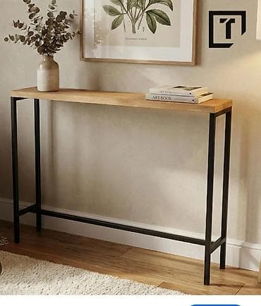 Kids' furniture: Konzolni sto minimalističkog industrijskog dizajna - Radna/položajna — 1