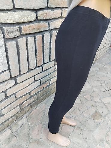 farmerke cm: Helanke – veličina M - Boja: crna - Model: uske, duboki struk - — 2