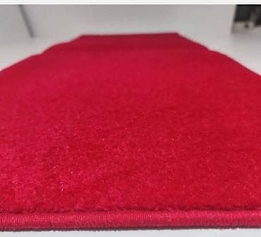 Zavese i draperije: Tepih Staza, Pravougaoni, bоја - Crvena — 1