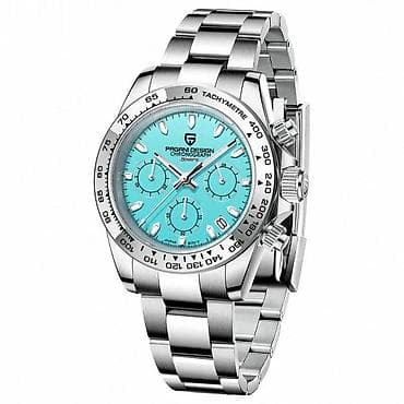 PAGANI DESIGN PD-1727 - Tiffany plava- Rolex DaytonaHomage Potpuno