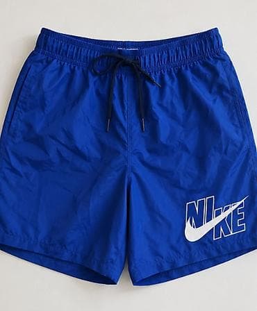 nike crni sorc: Nike muške šorts/bermude za plivanje – plava boja, vel m, sa postavom — 1