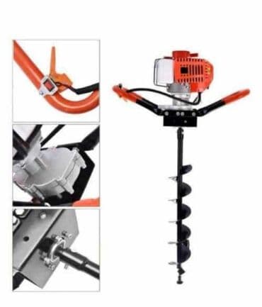 za busenje rupa na kaisu: Bušač rupa KRAFTECH 6.5ks + 3 burgije (200) Benzinski busac rupa za — 4