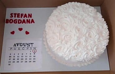 Pastry, sweets: Dekorisana rođendanska torta sa motivima fudbala i natpisom "10 Joj" — 1