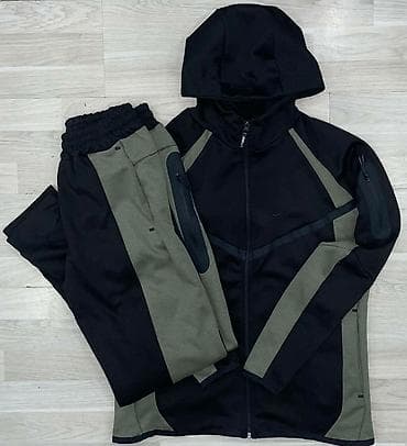 nike rs: Muški trenerka komplet – jakna s kapuljačom i donji deo - Sportski — 8