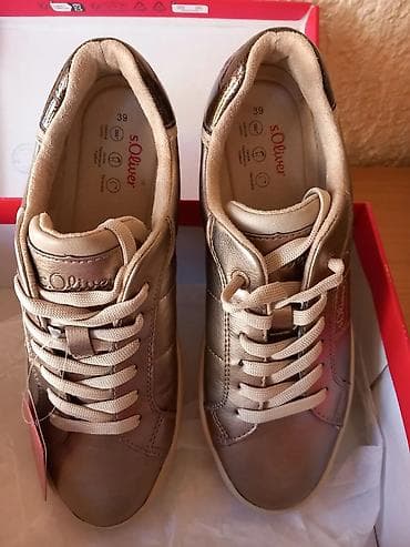 prada obuca: Papuče 39, bоја - Zlatna — 10