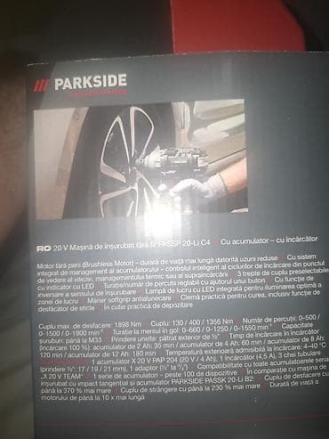 hitachi polovni alati: PARKSIDE Performance 20V bežični udarni odvijač/udarni ključ – model — 3