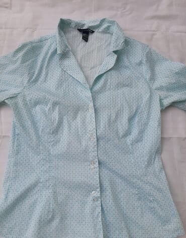 comma košulje: H&M, L (EU 40), Spandex, Dots, color - Green — 6