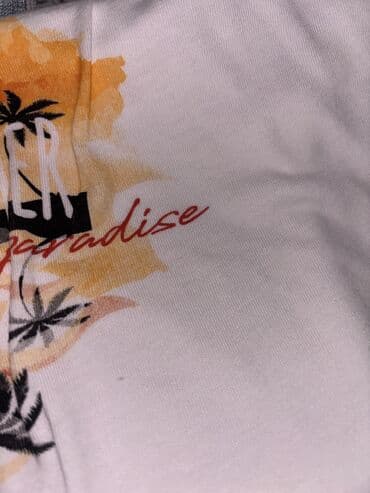 majice saim se: S (EU 36), Pamuk, Sa ilustracijom, bоја - Bela — 3