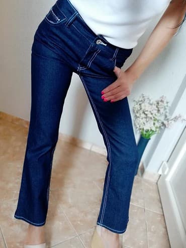 Women's Pants, Jeans, Shorts: FARMERKE DENIM skinny original, nove Vel s. Saljem post expresom — 3