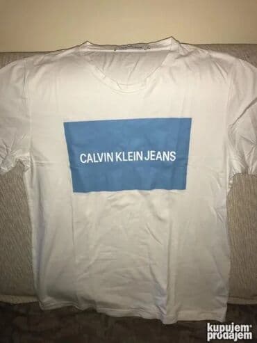 Pantalone: Original CALVIN klein majica XL KAO NOVA 100% cotton Ramena 50cm — 1