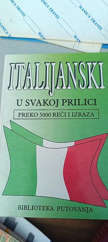 Udžbenici: Knjige – priručnici za učenje i pripremu: 1) Italijanski u svakoj — 2