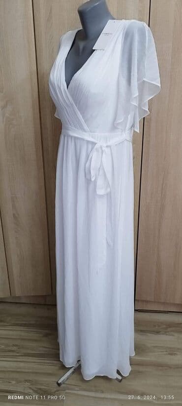 svecane pantalone i tunike: 2XL (EU 44), color - White, Evening, Short sleeves — 6