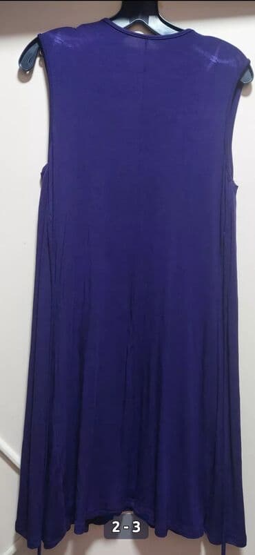 Dresses: L (EU 40), color - Purple, Without sleeves — 2