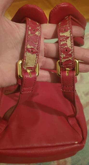 rll kais: TWINSET twin set original ranac, crvene boje, vuče na bordo. Spolja — 5