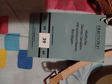 sandale za more: Ženske sandale Blue Motion, veličina 39. Model sa zamenjivim prednjim — 4