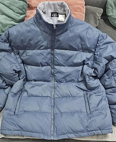 massimo dutti jakne: Plava zimska jakna sa punjenjem perjem- otporna na vodu Xl - Topla — 1