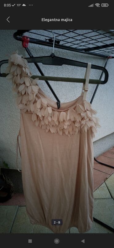 crop top h m: L, Viscose — 6