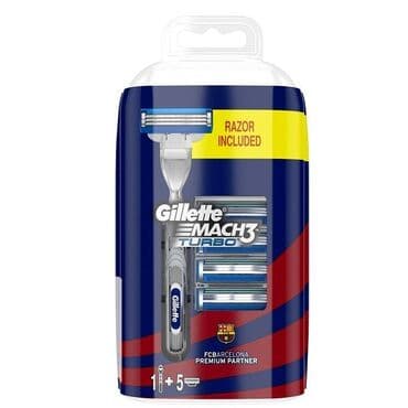 Skin care: Gillette Mach 3 turbo brijač sa 5 patrona. Brijač Mach 3 Turbo — 1