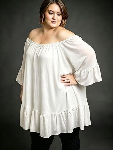 helanke za trudnice: 05. Tunika za punije
2XL 3XL 4XL 5XL
Cena : 2.400 dinara H — 7