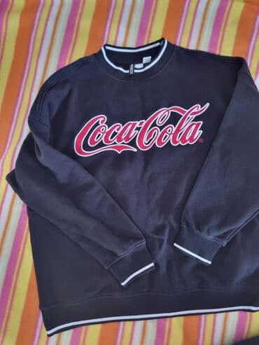 dukserice sa kragnom: H&M, S (EU 36), Sa ilustracijom, bоја - Crna — 1