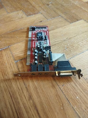 tv i video: Retro stara graficka ISA slot za vintage kompjuter racunar.Nepoznato — 1