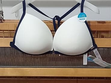 kupaći kostimi bonatti: Nov, elegantan, dvodelni kupaći kostim NEW YORKER, beli sa teget — 8