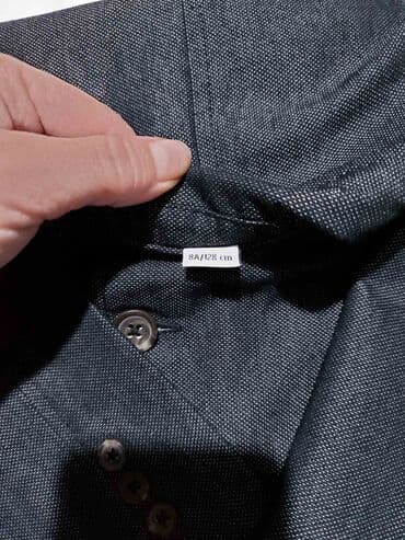 tech fleece 1:1: Muški blejzer/sako u tamno sivoj (antracit) boji sa diskretnom — 6